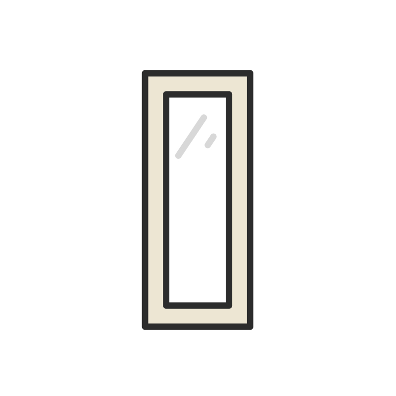 Custom window illustration.