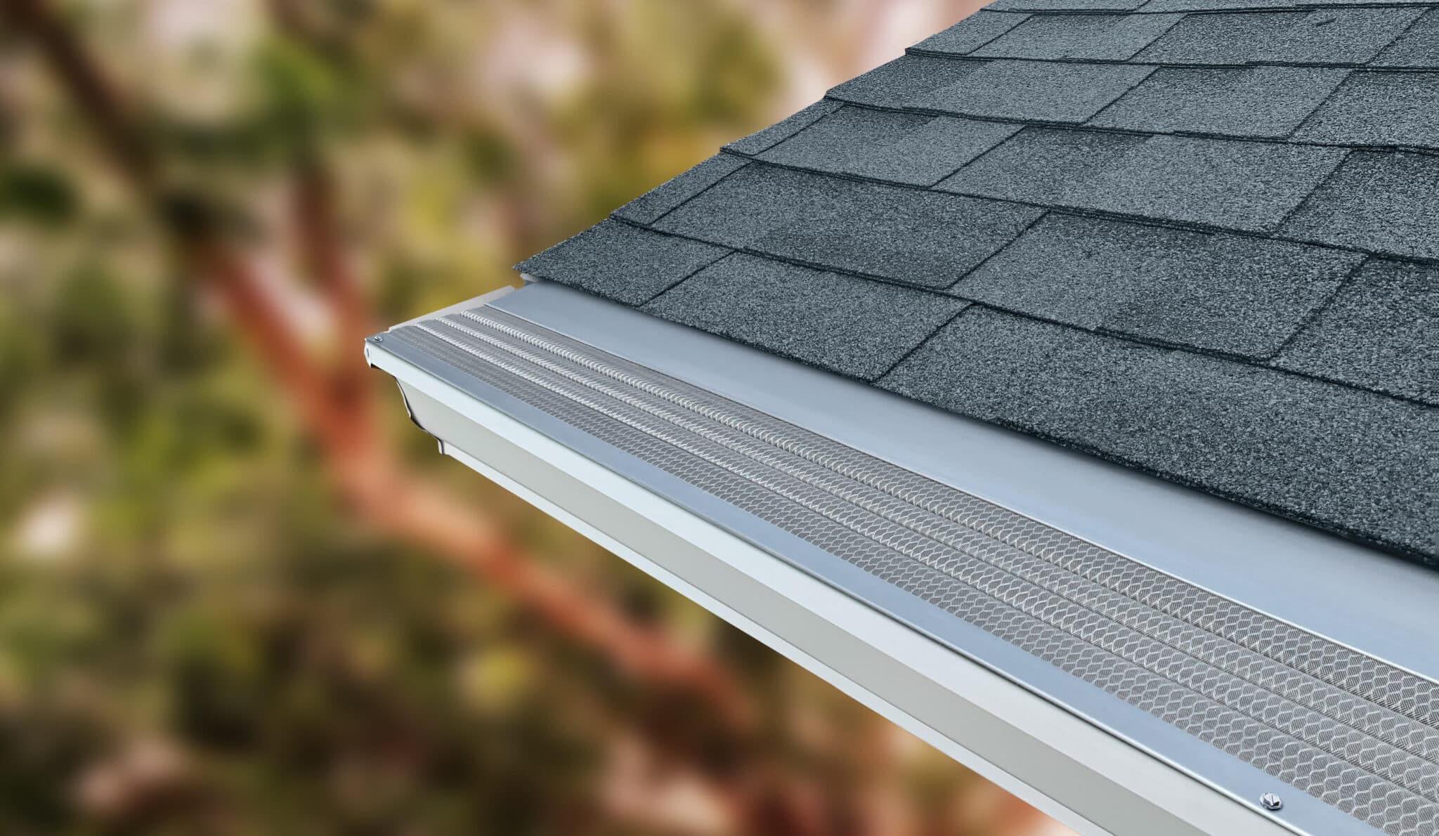 New Leaf Solution gutter guard on a home.