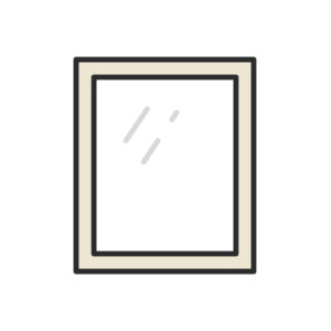 Picture window illustration.