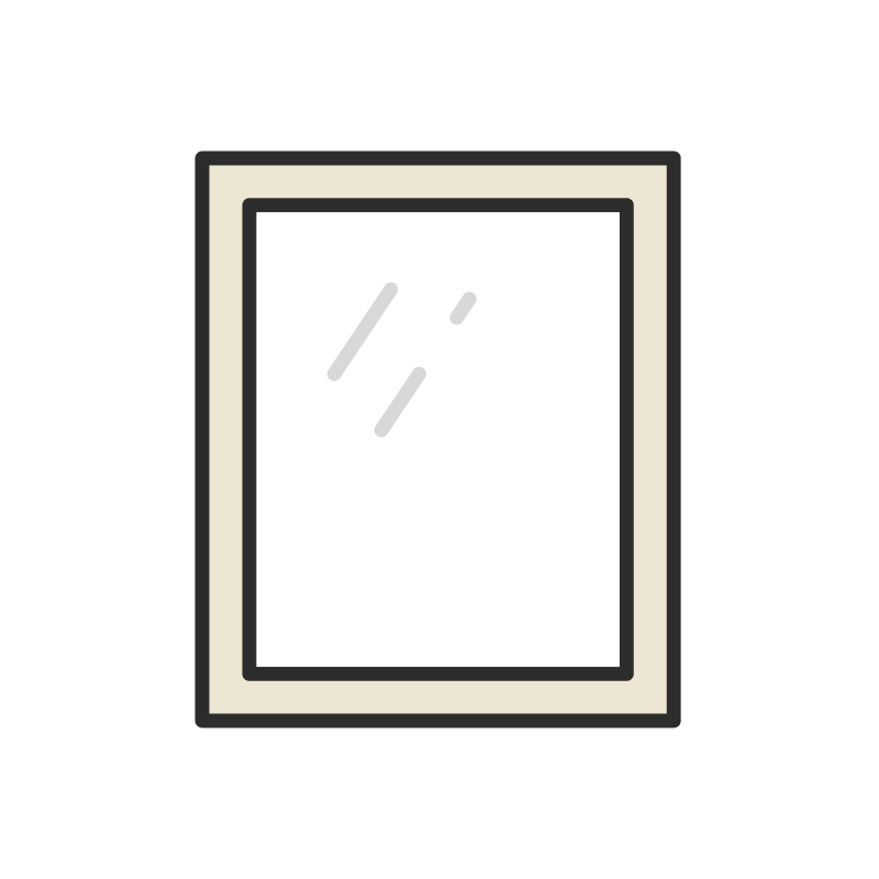 Picture window illustration.