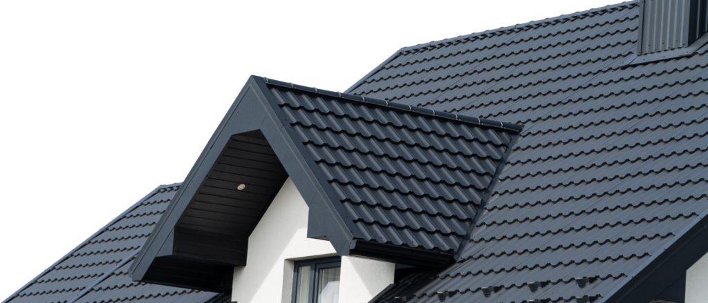 An image of a steel shingle